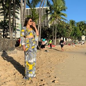 Crop Top & Pants Set